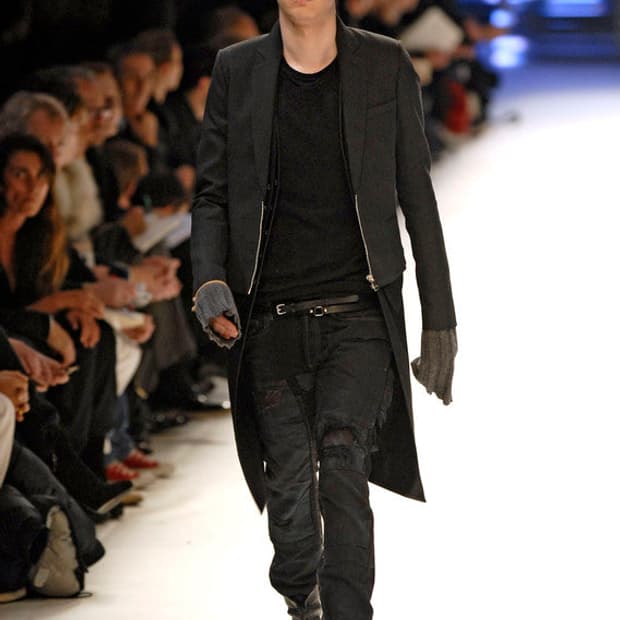 Dior homme patchwork jeans