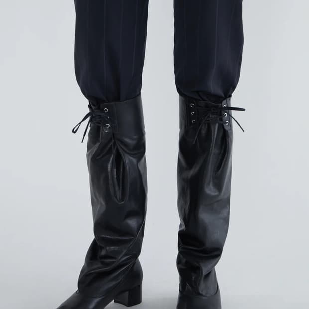 (36,37,38,39) 팔로마울 빅토리아 부츠 / 블랙