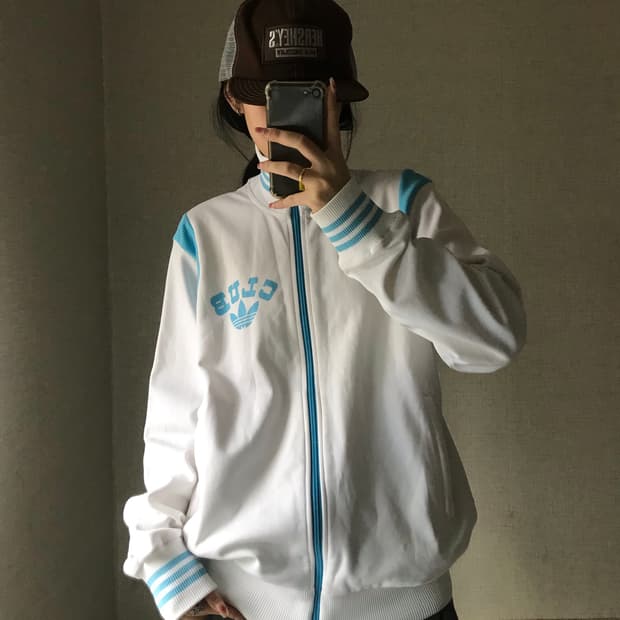 아디다스 클럽 00s 흰하 져지