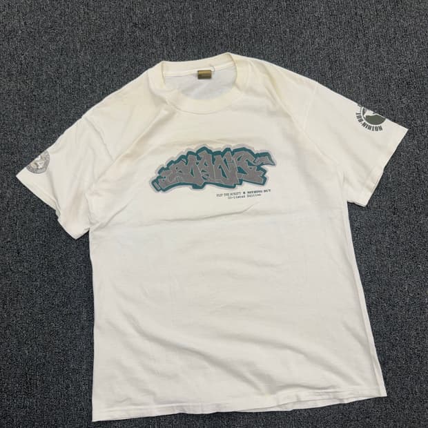 L)F.T.S Surplus 빈티지 프린팅 반팔