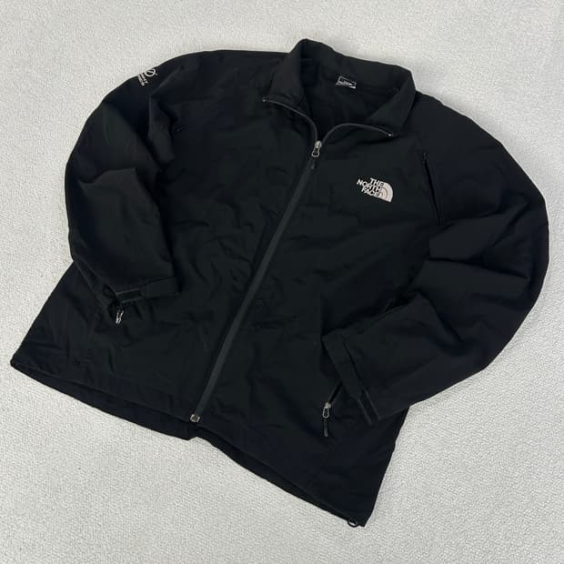 노스페이스 블랙 바람막이 자켓 m