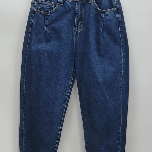 BENETTON 베네통 핀턱 배기 데님 청바지 / 여 67-94 
