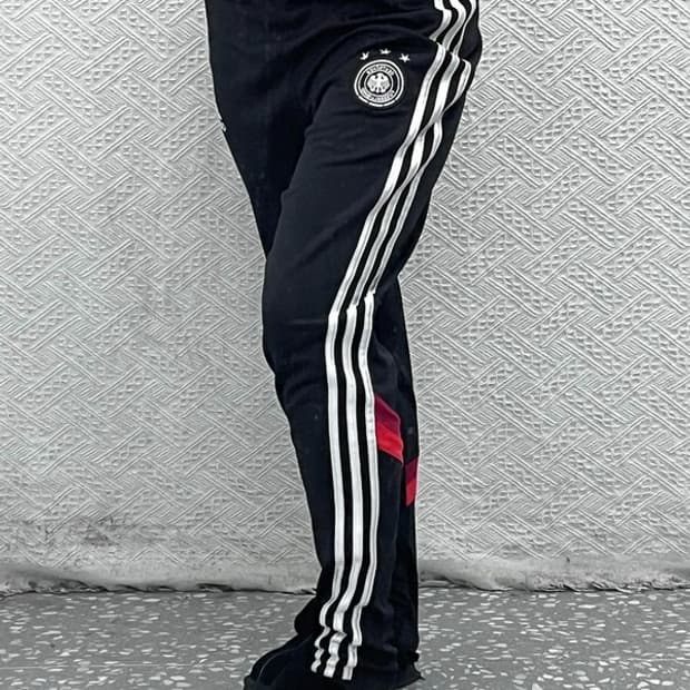 아디다스 독일 축구 국대 프린팅 로고 트랙팬츠 95 C07232
