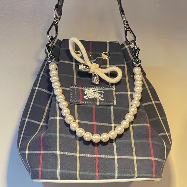 Free 버버리 노바체크 커스텀 복조리백