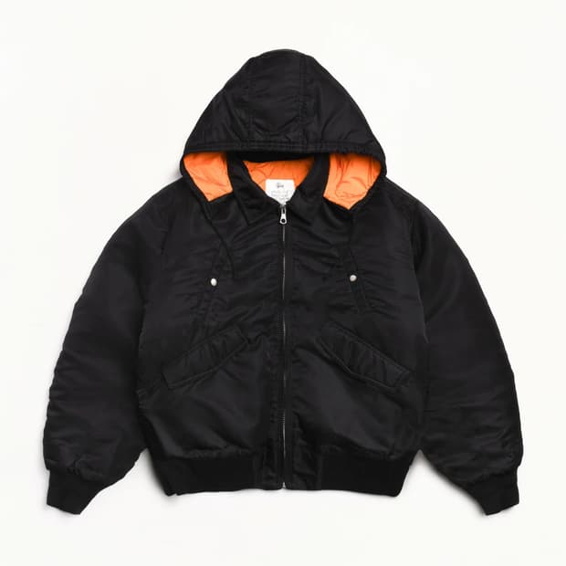 STUSSY FLIGHT BOMBER패딩(M)