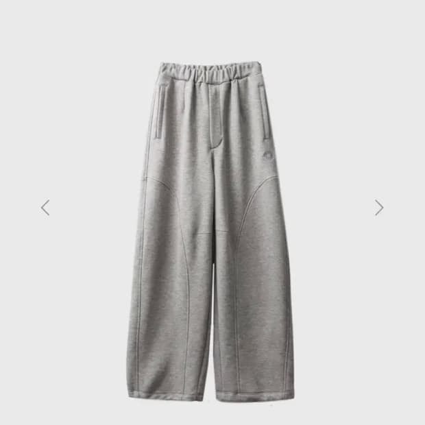 999휴머니티 스웻팬츠 멜란지그레이