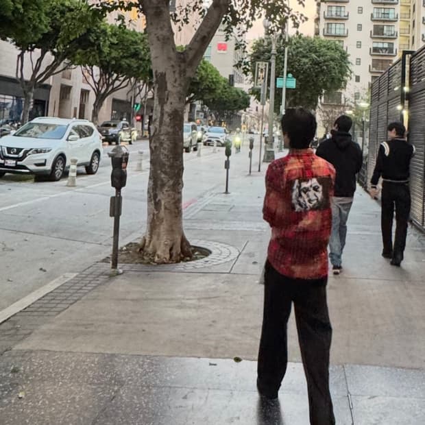 [M] 슈프림 더 엑소시스트 플란넬 셔츠 레드 - 25FW 