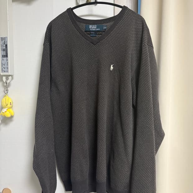 폴로 랄프로렌 v넥 니트 스웨터