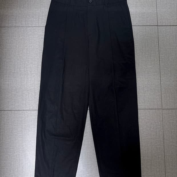 스티븐 알란 재팬 원플리츠 린넨 팬츠 M(30)