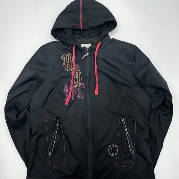 할리데이비슨 레이어드 후드집업