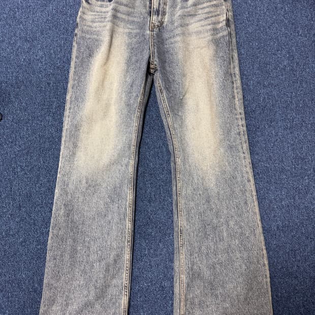 아워글라스 연청 플레어핏 데님 s