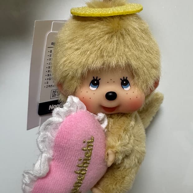 몬치치 50주년 러브해피엔젤 키링