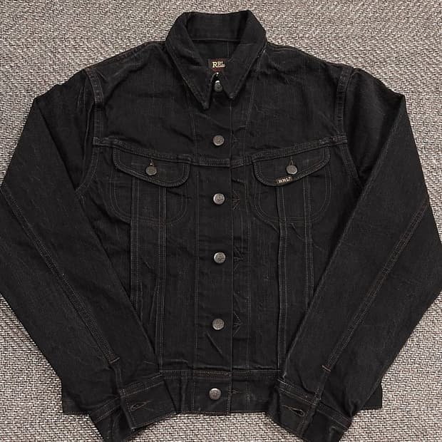 [구매] RRL 흑청 트러커 LOT271 