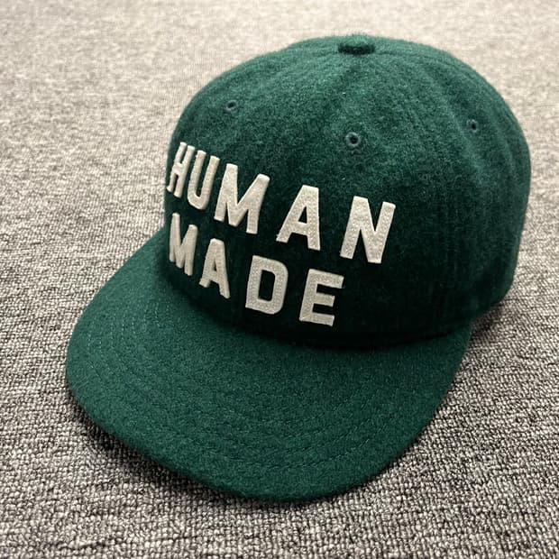휴먼메이드 모직 볼캡 그린 