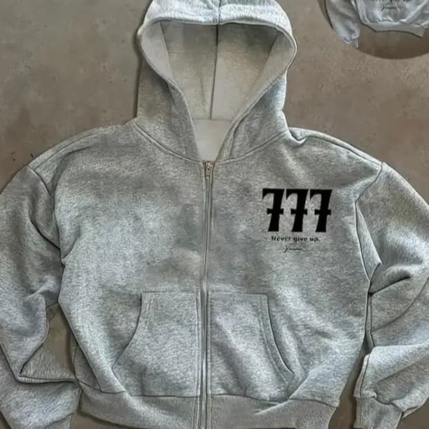 여성 빈티지 후드집업