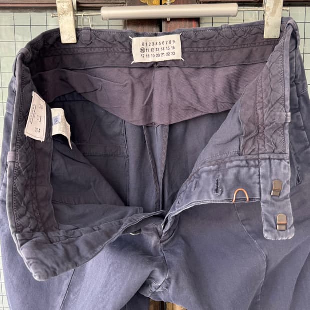 메종 마틴 마르지엘라 AW10 코튼 팬츠