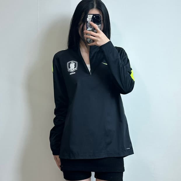 나이키 국대 하프집업 트레이닝 탑