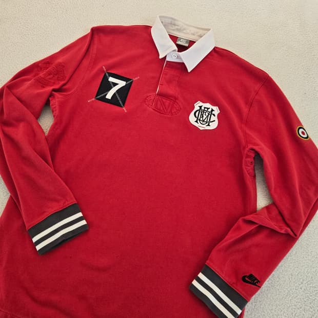 Nike Manchester United 럭비 폴로티