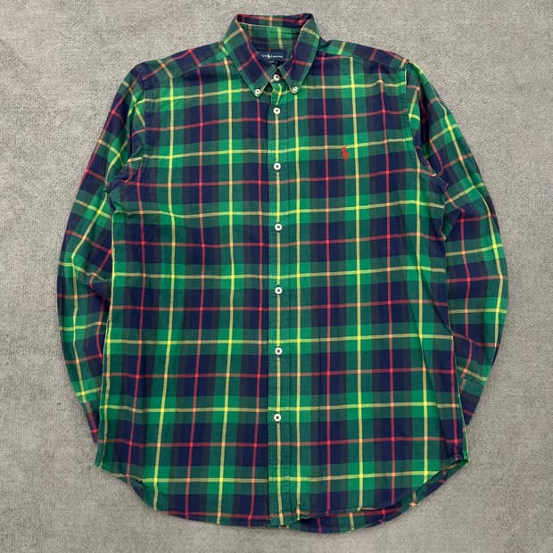 XL 폴로 랄프로렌 체크 셔츠