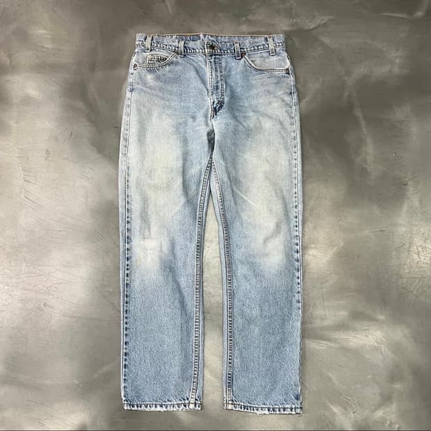 USA 리바이스 505 오렌지탭 데님 팬츠