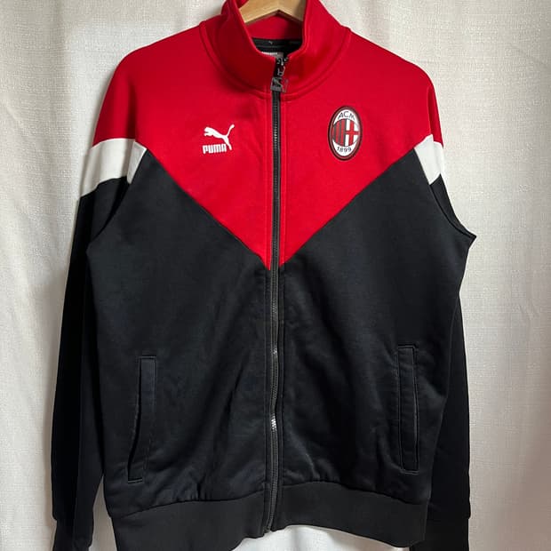 공용 퓨마 푸마 AC밀란 오버핏 져지 트랙탑 M