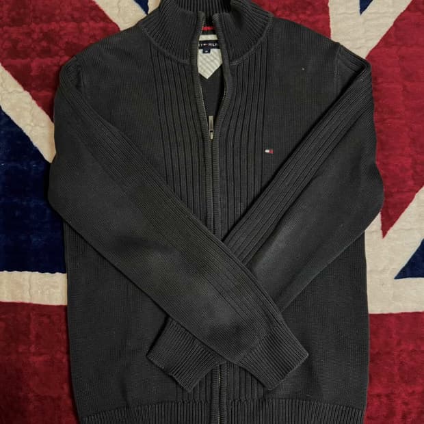 티미 힐피거 니트집업 M