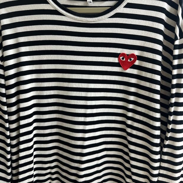 꼼데 스트라이프티(XXL)