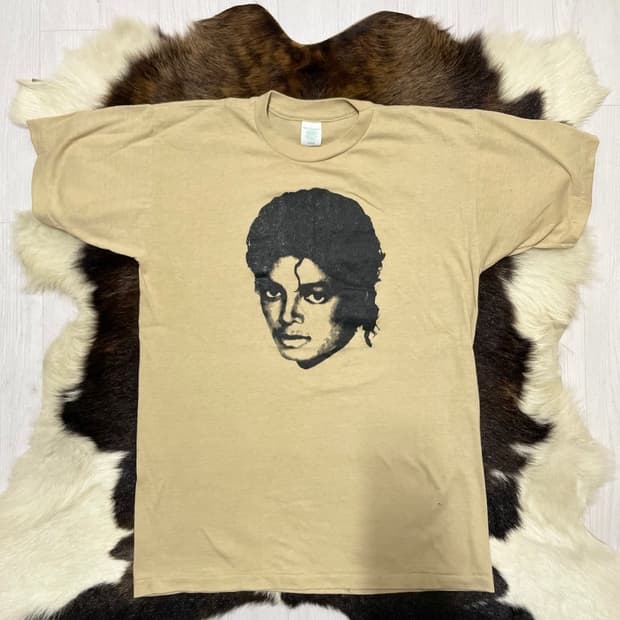 Vintage 80s MJ tshirts  마이클 잭슨 티셔츠