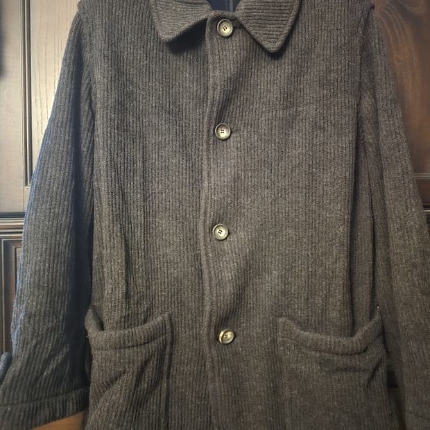 아이스버그 코트가디건 자켓 52사이즈입니다.