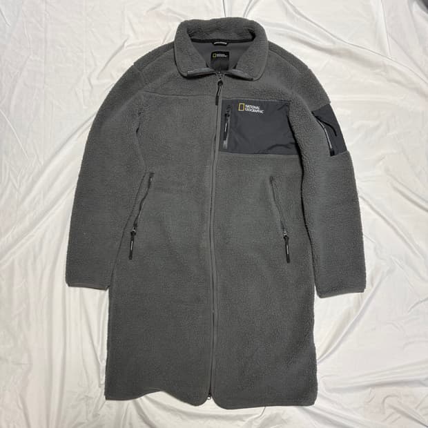 [XL] 내셔널지오그래픽  페트렐 플리스 롱 집업