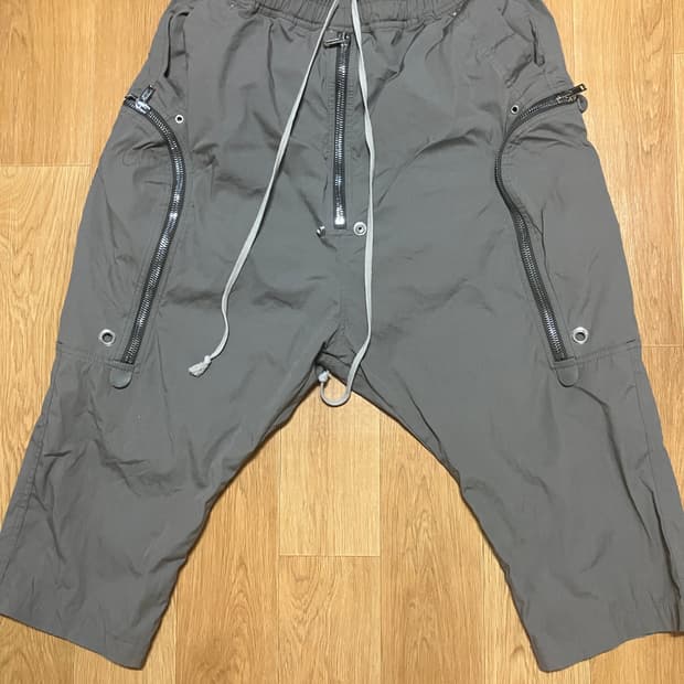 릭오웬스 바우하우스 벨라 크롭 팬츠 더스트 48