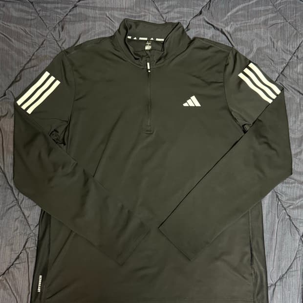 아디다스 OTR 러닝 하프집업 긴팔티