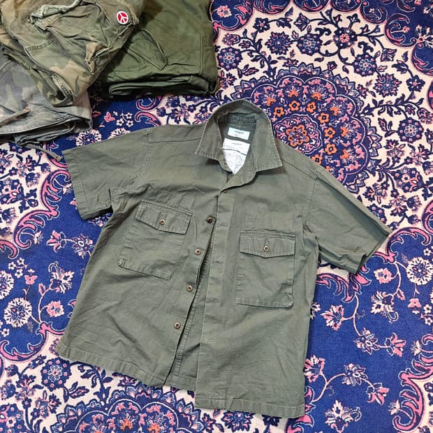 에스피오나지 Hilt Fatigue 워크웨어 반팔 자켓