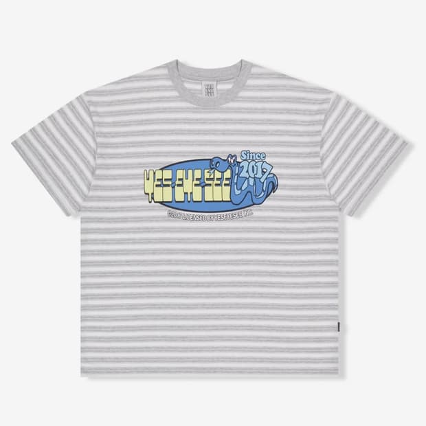 예스아이씨 SN Billboard Stripe Tee Grey