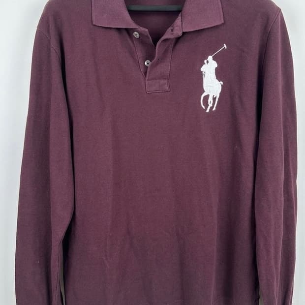 폴로 빅포니 긴팔 pk티