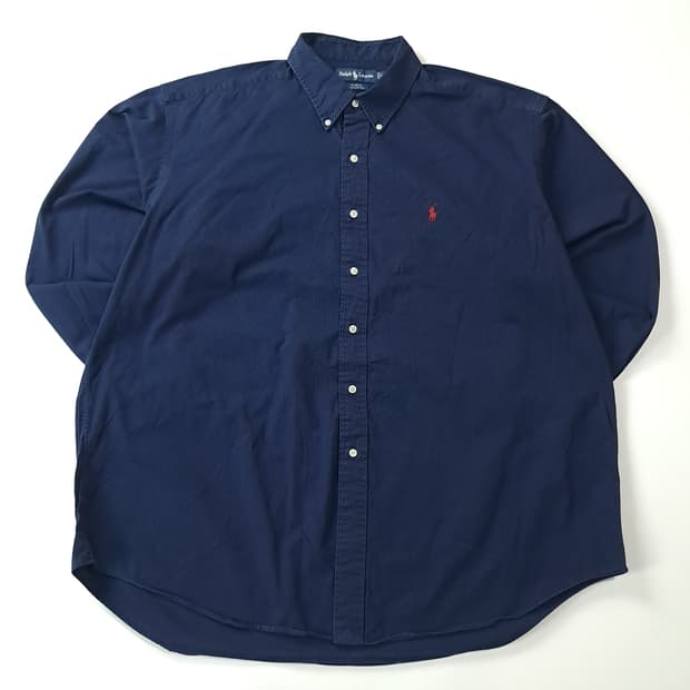 CJ281 2XL 폴로 빅사이즈 블레이크핏 90s 네이비 셔츠 남방
