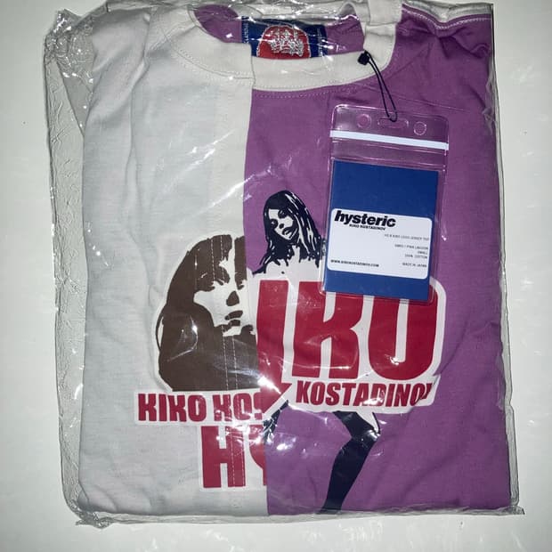 kiko kostadinov x hysteric 롱슬리브 m,l