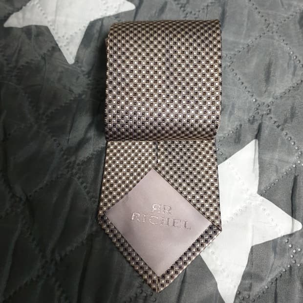 RICHEL 핸드메이드 실크100% 정장용 넥타이