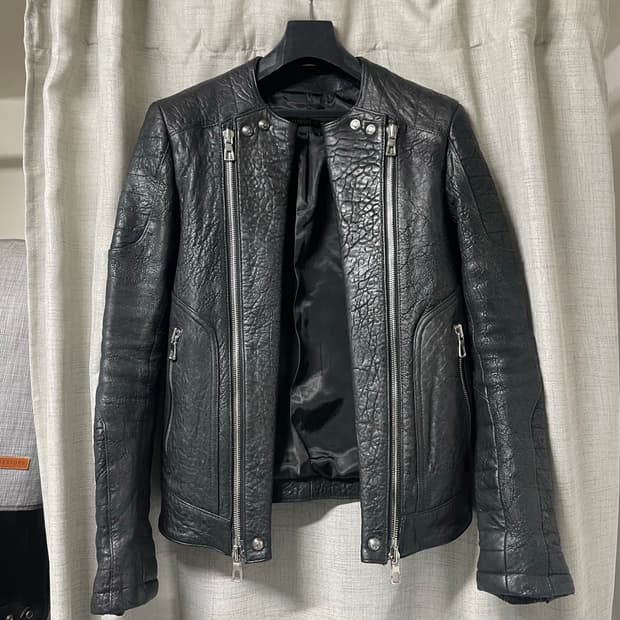 발망 h&m 라이더자켓 s