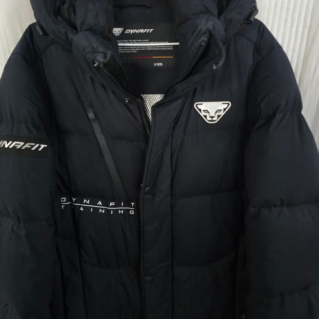 다이나핏 오리털 롱패딩 