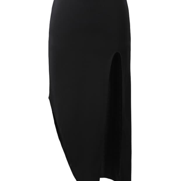 쓰리타임즈 Creamy long skirt