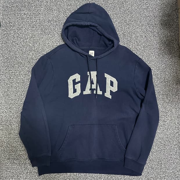 (L) 갭 GAP 네이비 후드티