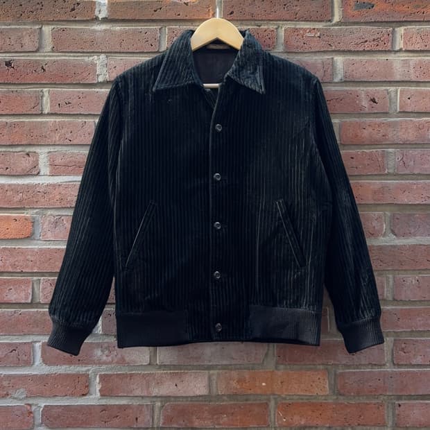 70–80s 서독 생산 코듀로이 버튼 자켓