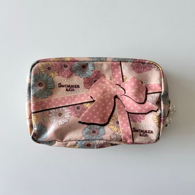 스위머 리본 파우치