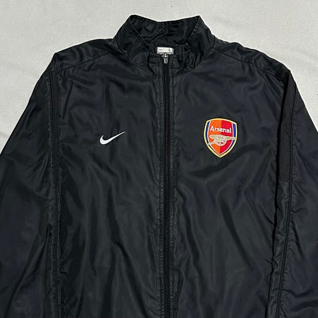 L 나이키 아스날 챠콜 바람막이