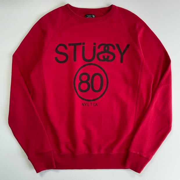 Stussy  스투시 00,s 스팰로고 맨투맨