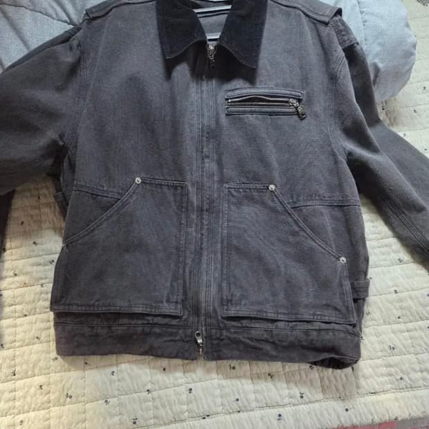 쿠어 오버 다잉 페이디드 워크자켓