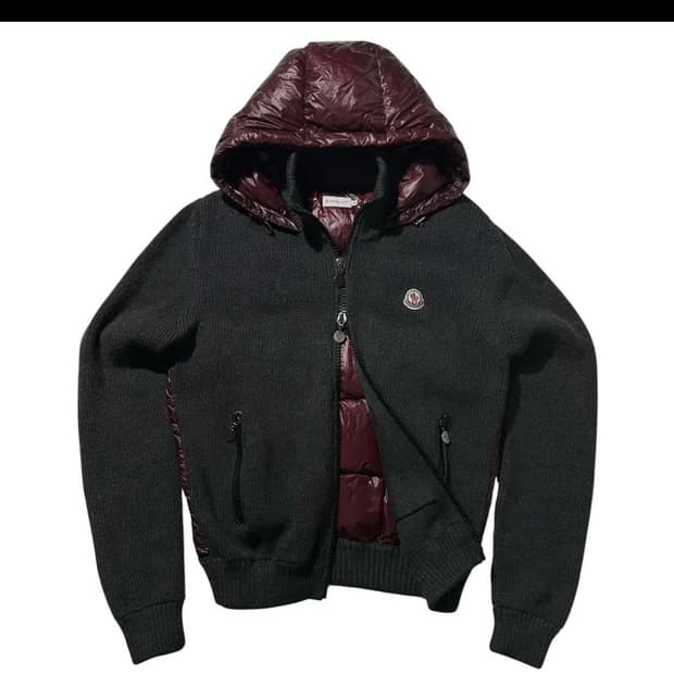 몽클레어 니트 패딩