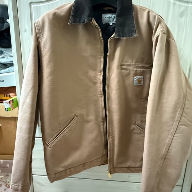 칼하트 wip 디트로이트 자켓 해밀턴 브라운