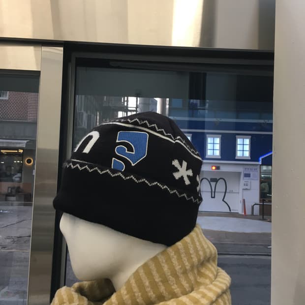 살로몬(salomon) 검정 비니